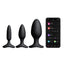 Lovense Hush 2 Bluetooth Vibrating Butt Plug has a redesigned contoured base for all-day wear, smooth neck for easy insertion/removal & longer-lasting magnetic recharging battery. APP-compatible. Sizing.