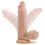 Loverboy The War Hero Realistic 8" Dildo has a phallic head, lightly veiny shaft & testicles for safe for anal or vaginal play + a harness-compatible suction cup. (5)