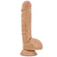 Loverboy Your Personal Trainer Realistic 8" Dildo dildo has a girthy shaft almost 2" wide & a realistic design w/ a ridged phallic head, veins + testicles for safe vaginal or anal play. (2)