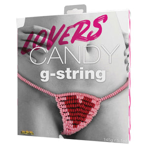 These delicious wearable & edible underwear is made from sweet candy rings that your lover can nibble during oral fun. Package.