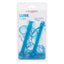 Lube Tube Applicator 2-Pack let you apply water-based lube internally or externally with pinpoint precision. Blue. Package.