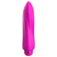 Luminous Myra 10-Speed Ultra-Soft Silicone Bullet Vibrator has a tapered tip & flattened sides for pinpoint or broad stimulation w/ 10 quiet vibration modes to enjoy. Pink. (2)