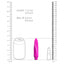 Luminous Myra 10-Speed Ultra-Soft Silicone Bullet Vibrator has a tapered tip & flattened sides for pinpoint or broad stimulation w/ 10 quiet vibration modes to enjoy. Pink-dimension.