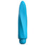 Luminous Myra 10-Speed Ultra-Soft Silicone Bullet Vibrator has a tapered tip & flattened sides for pinpoint or broad stimulation w/ 10 quiet vibration modes to enjoy. Turquoise.