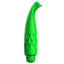 Luminous Zoe 10-Speed Flickering Silicone Bullet Vibrator has a quintuple-layered tip for flickering stimulation in 10 quiet vibration modes to enjoy externally. Green.
