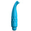 Luminous Zoe 10-Speed Flickering Silicone Bullet Vibrator has a quintuple-layered tip for flickering stimulation in 10 quiet vibration modes to enjoy externally. Turquoise.