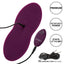 Lust Remote Control Vibrating Dual Rider Grind-On Massager has contoured mounds w/ their own independent motors & 12 vibration modes in each for you to grind against. USB charging cord.