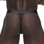  Male Power Barely There Microfibre Bong Thong is made from luxuriously soft microfibre & has a seamed pouch to support + define your package. Black. (2)