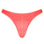  Male Power Barely There Microfibre Bong Thong is made from luxuriously soft microfibre & has a seamed pouch to support + define your package. Coral. (5)