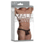 Male Power Euro Male Mesh Mini Pouch Thong lets your intimate assets peek through the see-through fabric while the cheeky-cut design bares your buns. Black-package.