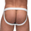 Male Power Pure Comfort Sport Jock is made from moisture-wicking bamboo fabric & supports your package while revealing your buns. White. (4)