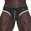  Male Power Sport Mesh Thong is made w/ breathable mesh to let your skin peek out & has contrast seams for an athletic look.