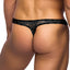 Male Power Stretch Lace Bong Thong bares your buns, leaving behind delicate, sheer floral lace that lets your skin peek through for a sensual look. Black. (3)