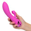 California Dreaming - Malibu Minx - rabbit vibe has a stimulating encaser that surrounds your clitoris with 10 settings of contactless suction while pleasing your G-spot with 3 vibration modes. Purple 2