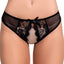 Mapale Mesh & Lace Crotchless Panty has a crotchless, backless design to reveal your intimate assets to the max. (2)
