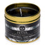 Master Series Fever Hot Wax Play Drip Candle Tin is made w/ low-temperature melting paraffin wax & comes in a tin case to feel the heat in your hands before dripping it on your sub's skin. Black. (2)