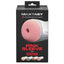Maxtasy Pink Sleeve For suction master masturbator warms to body temperature in 1 minute & has an awesome texture inside for more stimulation. Package.