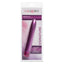 Metallic Shimmer - straight vibrator boasts intense multi-speed vibrations in a shiny & sleek metallic body. Pink 4