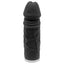 MiaMaxx Arya Penis-Shaped Sleeve fits over the firm inner core of the MiaMaxx Plus Thrusting Vibrator & has a realistic phallic shape for lifelike penetration. Black.