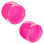 Nipple Play PVC Mini Nipple Suckers - petite nipple suckers have a curved dome head that's easy to squeeze for vacuum-like suction & stimulation. Pink 3