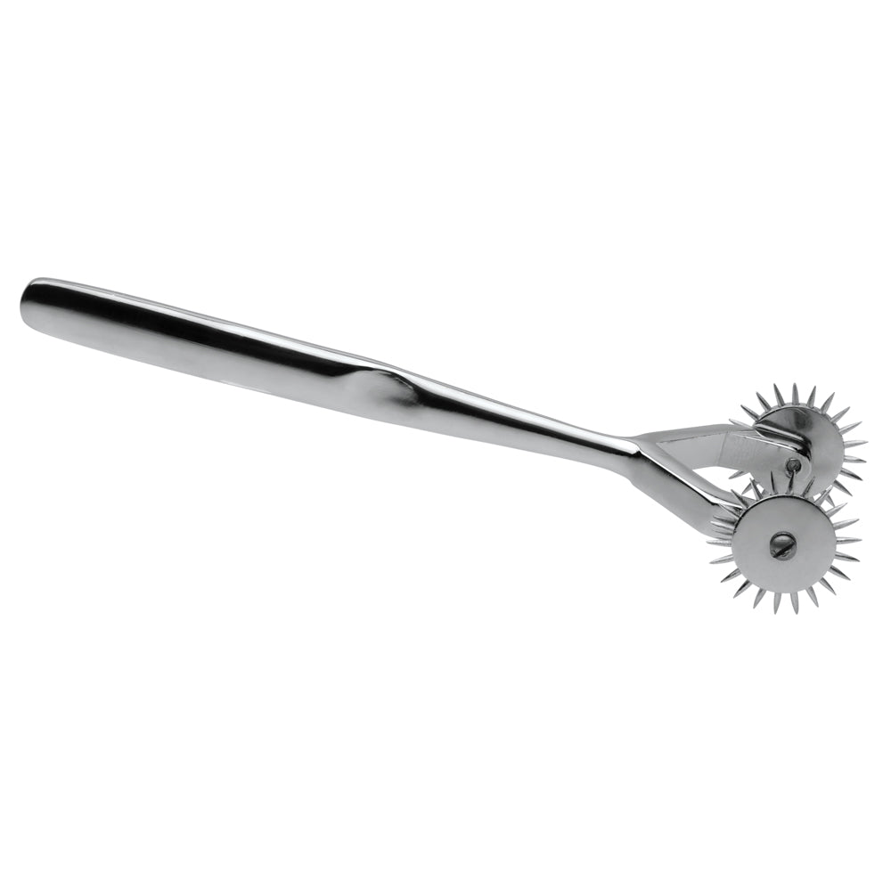 Mistress by Isabella Sinclaire Twin Sensation Wartenberg Pinwheel offers double the prickly pleasure & is the perfect toy for enhancing BDSM sensation play. (2)