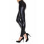 Music Legs Wet Look Leggings have a high-shine black wet look design that complements BDSM party looks & edgy everyday outfits.