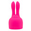 This waterproof wand attachment is compatible w/ Nalone Electro & Nalone Rock vibrating wands & is perfect for stimulating the clitoris or nipples. Pink.