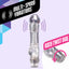 Naturally Yours Can-Can Multispeed Glitter Vibrator has a bulbous head for maximum internal stimulation & an easy-twist dial for your perfect level of multispeed vibration intensity. Twist dial.