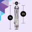 Naturally Yours Can-Can Multispeed Glitter Vibrator has a bulbous head for maximum internal stimulation & an easy-twist dial for your perfect level of multispeed vibration intensity. Dimension.