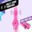 Naturally Yours Mr. Right Now Multispeed Vibrator has a ridged phallic head that 'pops' satisfyingly inside you & is safe for anal or vaginal play. Easy twist dial. Pink.