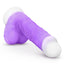 Neo Elite Encore 8" Vibrating Dildo With Remote & Suction Cup has a realistic phallic shape sculpted from silicone w/ a ridged G-spot/P-spot head, veiny shaft & harness-compatible suction cup. (3)
