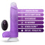 Neo Elite Encore 8" Vibrating Dildo With Remote & Suction Cup has a realistic phallic shape sculpted from silicone w/ a ridged G-spot/P-spot head, veiny shaft & harness-compatible suction cup. Features.