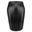 Noir Handmade Power Wet Look Zip-Up Corset Lacing Pencil Skirt - Curvy is made from thick, high-quality Power Wet Look material w/ a long rear zip & adjustable corset lacing. (6)