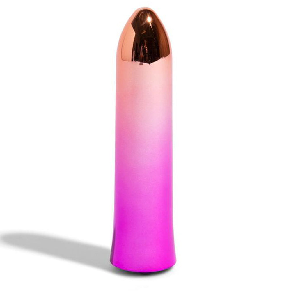  Nu Sensuelle Aluminium Point Warming Metal Bullet Vibrator is one of the first products to combine aluminium w/ heat & delivers 12 intense vibration modes.