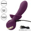 Obsession Lover G-Spot, Clitoral & Perineal Rabbit Vibrator has 10 synchronised vibration modes across a ribbed G-spot shaft & a hilt-like clitoral + perineal stimulator for triple stimulation. Features & USB charging.