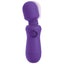 This mini travel-friendly vibrating wand has a smooth silicone head on top of a flexible neck & 7 vibration modes to enjoy. Purple2.