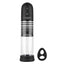 Optimum Series Rechargeable EZ Penis Pump Kit w/ Cock Ring - one-handed automatic penis pump provides an airtight seal for superior suction.