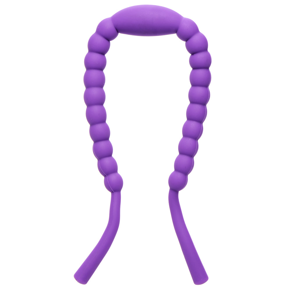 Oral Enhancing Hands-Free Labia Spreader - bendable cunnilingus toy has a metal core to hold its shape & fits in her vagina to massage her G-spot & spread her labia for better access to the clitoris. (3)