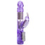 The Original Waterproof Jack Rabbit With 5 Rows of Rotating Beads -offers internal & external stimulation with rotating beads in the shaft & a clitoral bunny stimulator - Purple colour