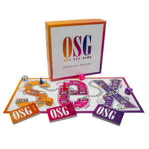 OSG: Our Sex Game - gender-neutral couples board game encourages stimulating conversation, erotic exploration & experimentation. (2)