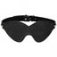 Ouch! Diamond Studded Faux Leather Eye Mask has a contoured design for a comfortable flush fit over the nose to block out light & has diamante-studded straps for extra glam.