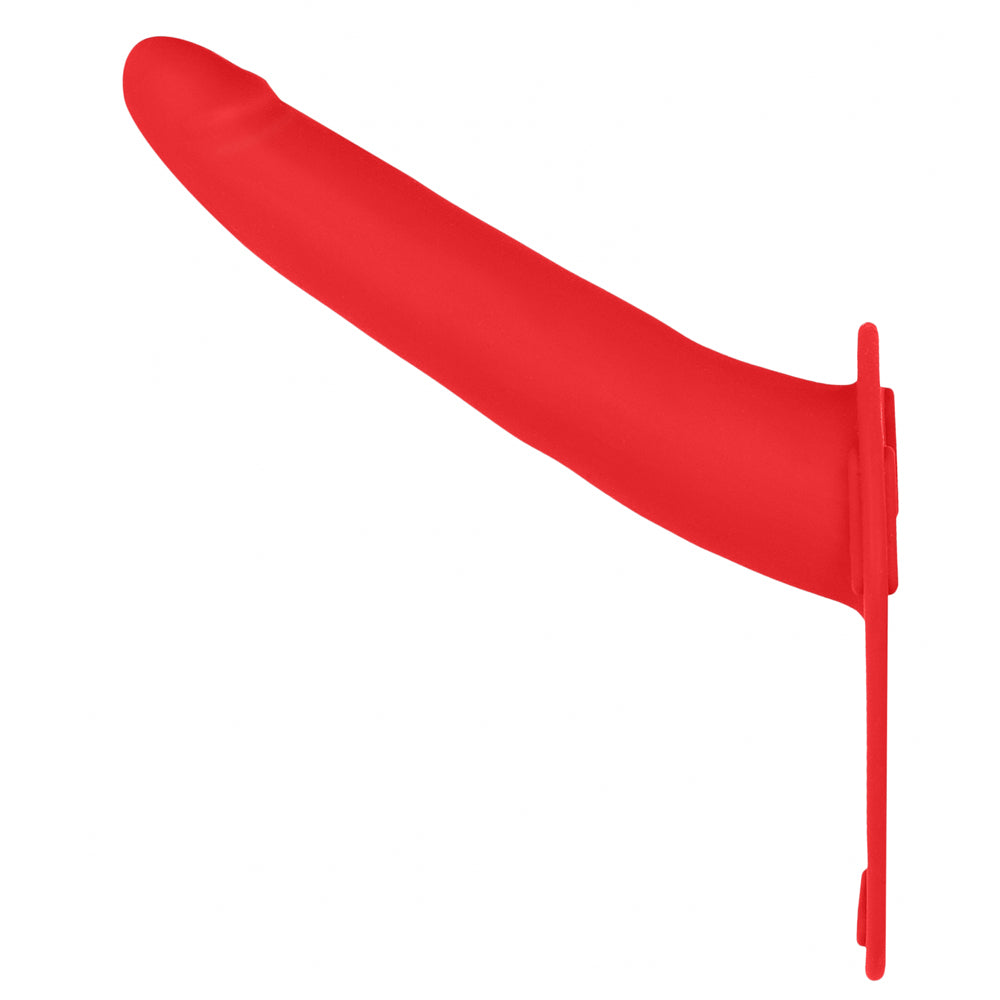 Ouch! - Silicone Strap-On - Adjustable red dildo