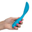 California Dreaming - Palm Springs Pleaser - bendable, contoured vibrator offers multi-directional positioning & 10 vibration patterns + Power Boost. Bright Blue 2