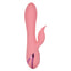 California Dreaming - Pasadena Player - rabbit vibrator has a bulbous textured shaft w/ 3 rotating speeds & a tongue-like clitoral stimulator w/ 10 flickering vibration settings. Pink 3