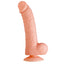 Seducer - 7" Passionate Lust - realistically sculpted dong has a suction cup base & phallic details like a ridged head + curved veiny shaft for G-spot or P-spot stimulation. Flesh