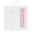 Pillow Talk Flirty - Luxurious Mini Massager has a flexible design & multi-speed PowerBullet vibrations, all in a travel-sized silicone body with Swarovski crystal details. Pink-package.