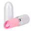  Pillow Talk Lusty Incremental Flickering Lipstick Bullet Vibrator increases vibration intensity when the power button is held & offers 2 toys in 1, a flickering clitoral stimulator & a bullet vibrator. (2)