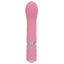 Pillow Talk Racy - Luxurious Mini Massager delivers multispeed vibrations your G-spot will love, all in a quilted silicone body w/ a luxurious Swarovski crystal. Pink.
