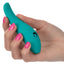 Pixies Glider Liquid Silicone Vibrating Vulva Massager has a curvy dual-sided design & a flickering tip to stimulate your clitoris, labia & vulva for ultimate versatility. On-hand.