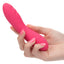 Pixies Ripple Liquid Silicone Ribbed Mini Vibrator has a rippled head & a smooth end for internal or external stimulation in 10 thrilling vibration modes. On-hand.